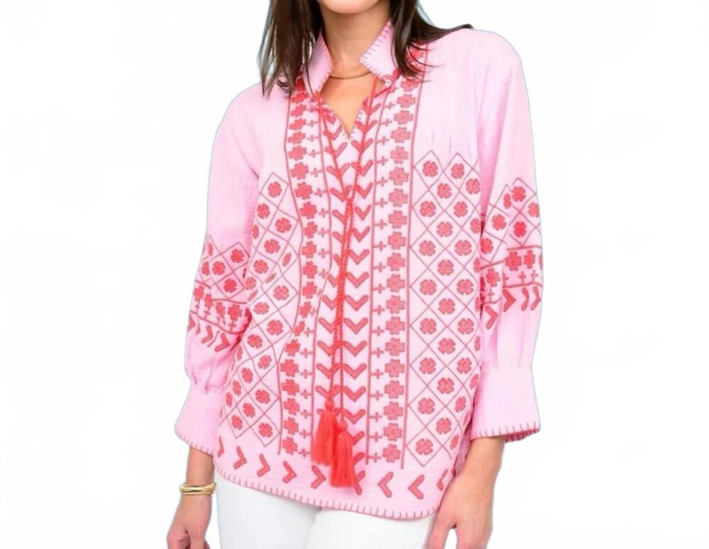 NEW IVY JANE tic tac heart top in pink